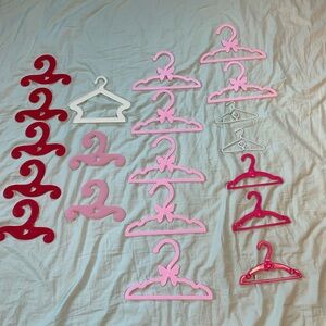 American Girl plus other brands Doll Hangers for Doll Clothing